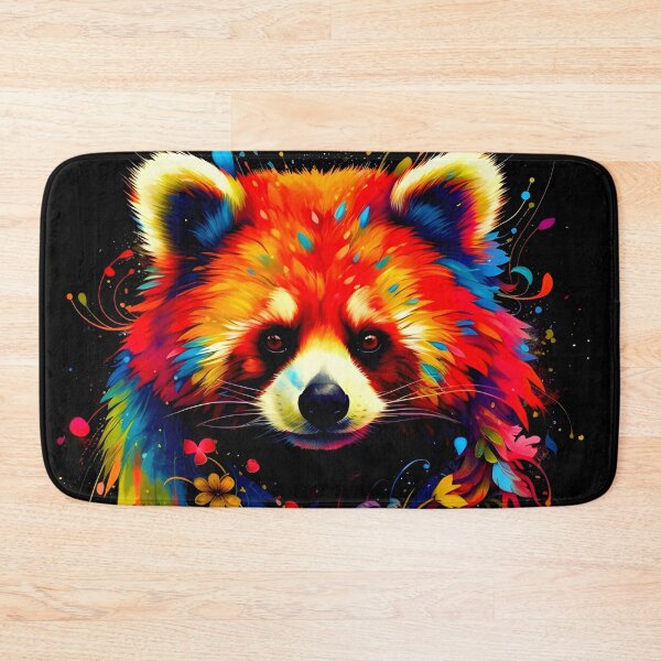 Item preview, Rainbow Red Panda designed and sold by NRGArtwork.