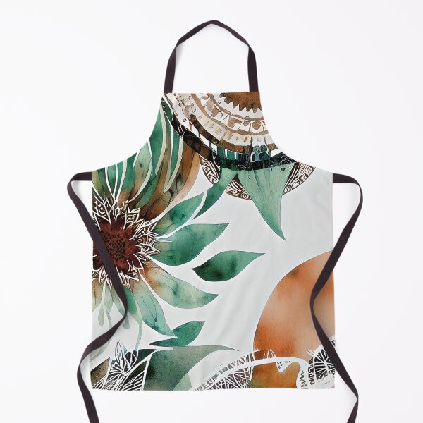 Artikelvorschau, Earth tones boho watercolor floral entworfen und verkauft von ibelieveimages.