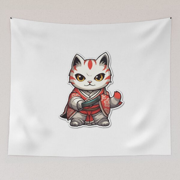 Item preview, Yokai Bakeneko Cat Cute Cartoon Series designed and sold by redstar19.