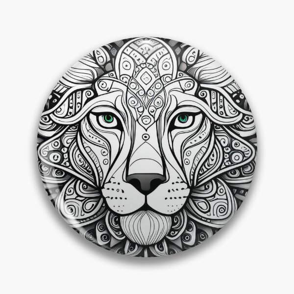 Artikelvorschau, Mandala-Kunst entworfen und verkauft von Posivibez Designs.