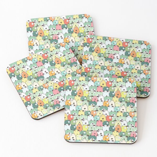 Item preview, Doggie Delight - Sweet Dog Pattern Design designed and sold by Adam Arts.