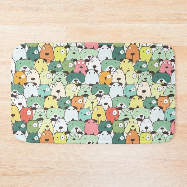 Item preview, Doggie Delight - Sweet Dog Pattern Design designed and sold by Adam Arts.