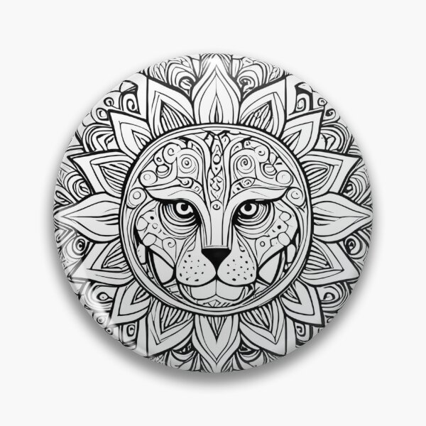 Artikelvorschau, Mandala-Kunst entworfen und verkauft von Posivibez Designs.