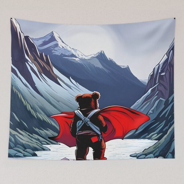 Item preview, Teddy in the Andes designed and sold by Colin Bentham.