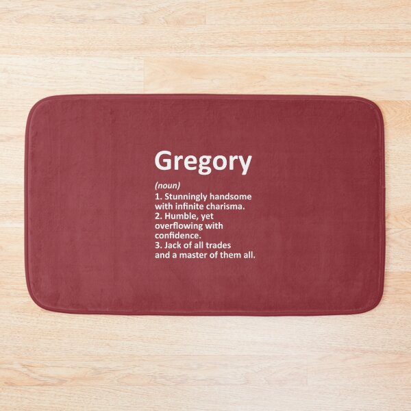 Item preview, GREGORY Definition Personalized Name Funny Birthday 	 		 designed and sold by ajtdxjxvfbj69.