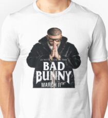 bad bunny hot design word tour 2018 Unisex T-Shirt