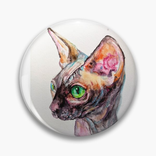 Item preview, Black Devon Rex Cat art designed and sold by DanielaVasileva.