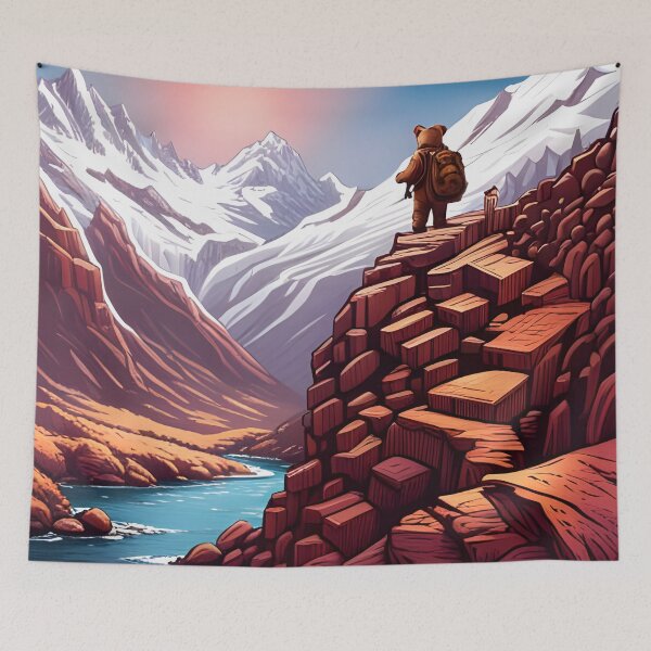 Item preview, Teddy in the Andes designed and sold by Colin Bentham.