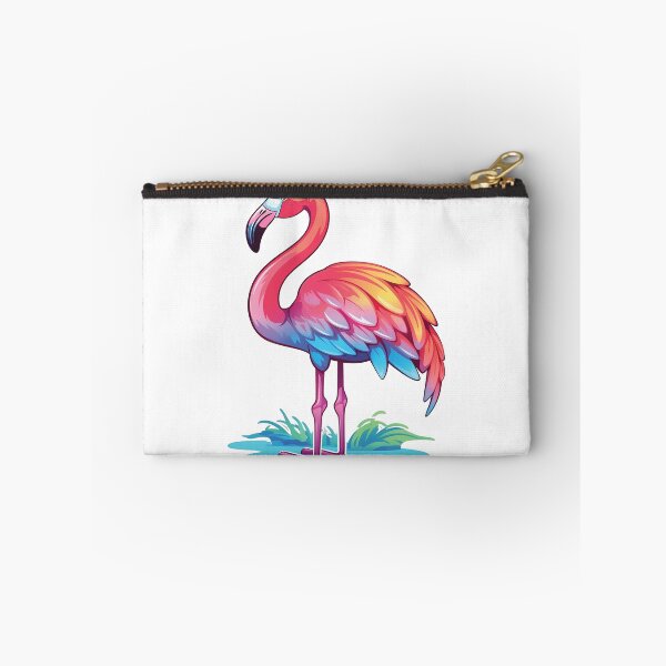 Item preview, Whimsical Kawaii Flamingo | Playful Pink Bird | Tropical Paradise designed and sold by PopPopGfx.