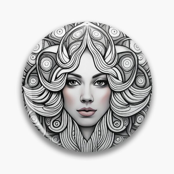 Artikelvorschau, Mandala-Kunst entworfen und verkauft von Posivibez Designs.