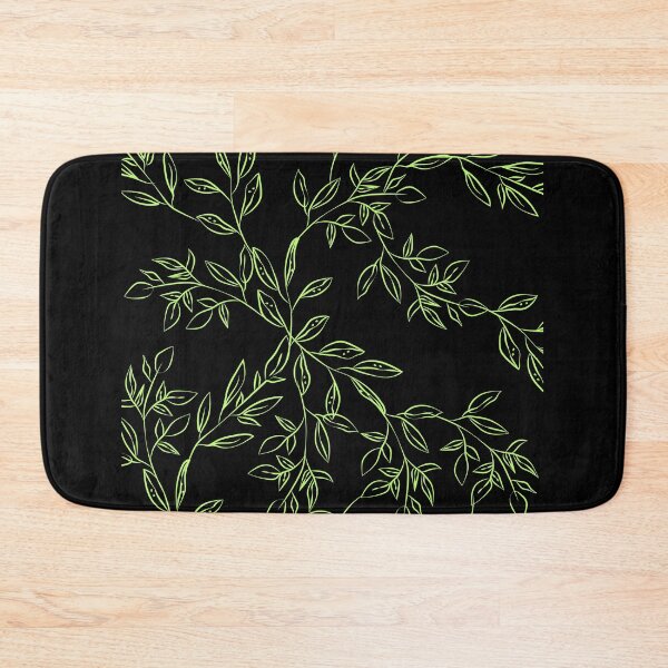Item preview, Leaves lines pattern lime designed and sold by Cactus202.