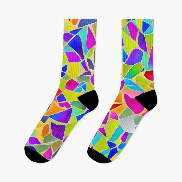 Item preview, Bright watercolor mosaic designed and sold by ibelieveimages.