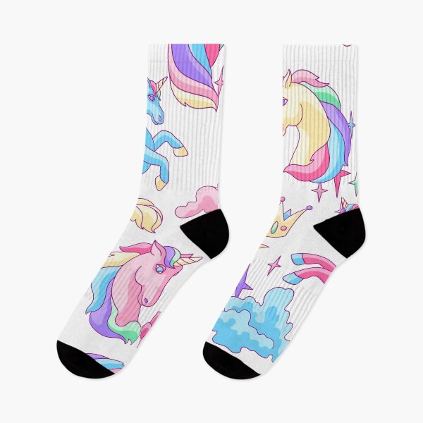 Item preview, Rainbow Dreams - Cute Kawaii Unicorn Pattern designed and sold by Adam Arts.