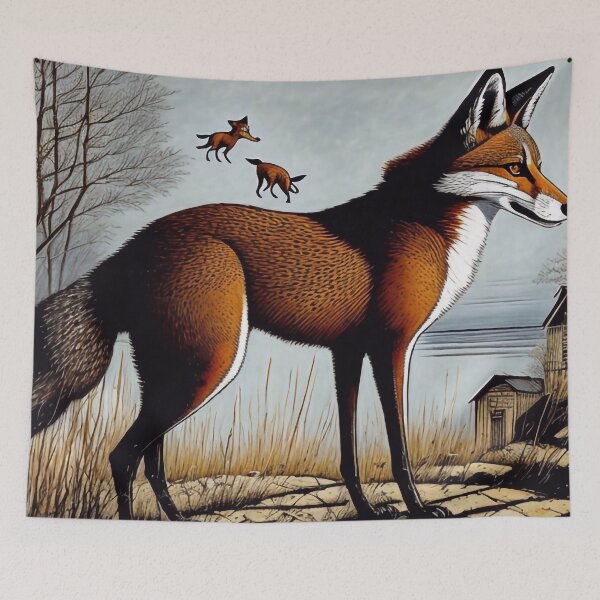 Item preview, Fox designed and sold by M-Y-A-R-T-.