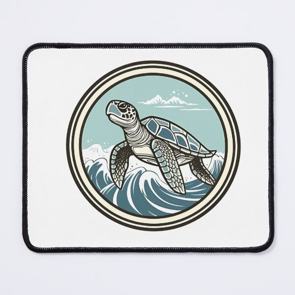 Item preview, Vintage Sea Turtle in Frame, Turtle Lovers designed and sold by DesignRealmX.