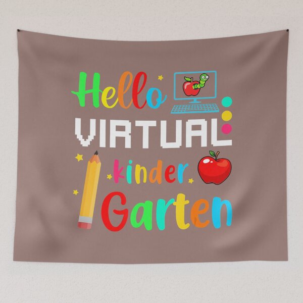Item preview, Hello Virtual Kindergarten Back To School Online Teaching  	 designed and sold by itlglnbl24.
