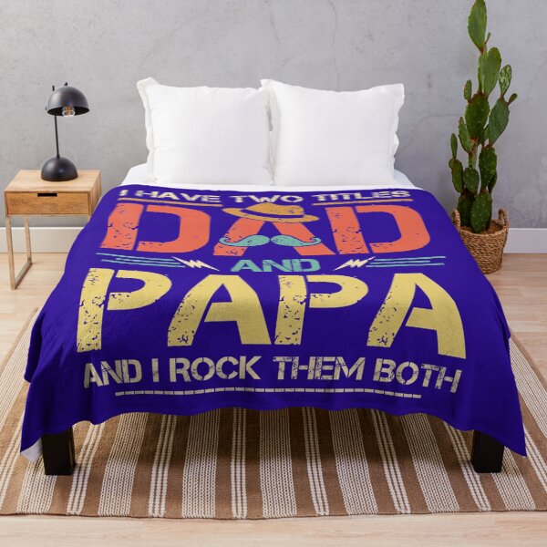 Item preview, I Have Two Titles Dad And Papa Vintage Decor Dad Papa designed and sold by sgyywgci87.