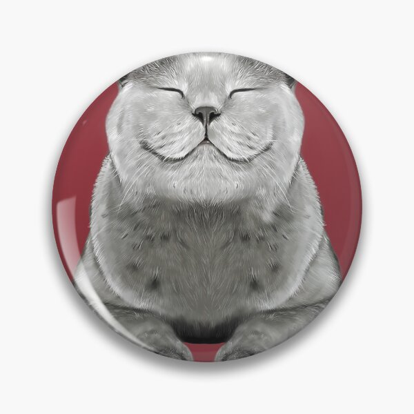Item preview, Grey Cat Smile Eager Face 	 Cats Tee 	 		 designed and sold by ajtdxjxvfbj69.