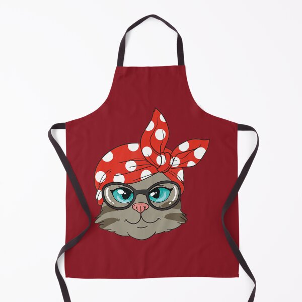 Item preview, Cute Kitty with headscarf and glasses designed and sold by insbrtyn14.