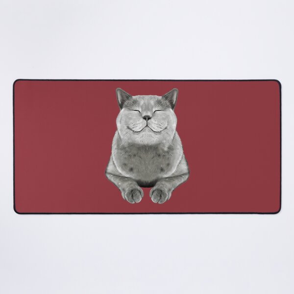 Item preview, Grey Cat Smile Eager Face 	 Cats Tee 	 		 designed and sold by ajtdxjxvfbj69.