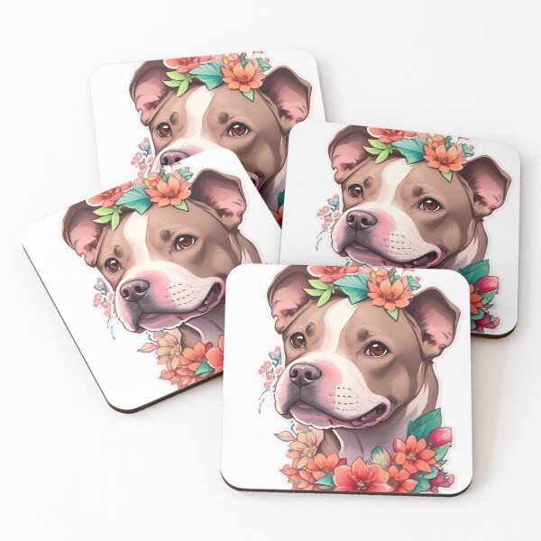 Item preview, Spread joy and love with our Pit Bull Smiles sticker! designed and sold by Robertworkshop.