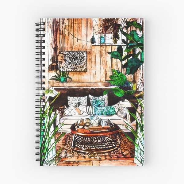 Item preview, Boho design living room image designed and sold by ibelieveimages.