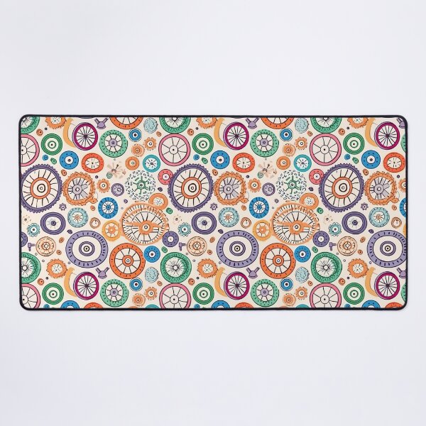 Item preview, gears wheel colors doodle designed and sold by pinguinii.