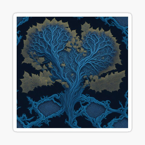 Item preview, Fractal Botanycore: Aquatint Engraving and 3D Rendering designed and sold by cocomikozza.