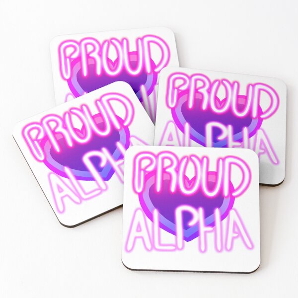 Item preview, Proud ALPHA designed and sold by RaccoonOfArt.