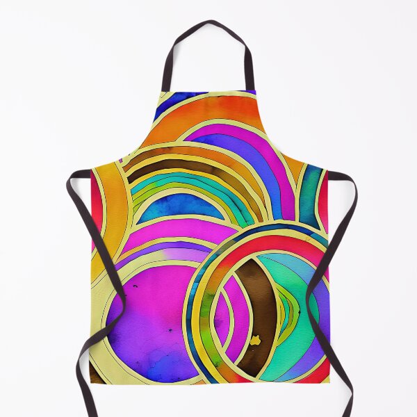 Item preview, Watercolor abstract circles designed and sold by ibelieveimages.