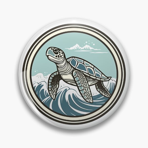 Item preview, Vintage Sea Turtle in Frame, Turtle Lovers designed and sold by DesignRealmX.