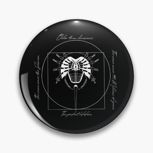 Item preview, Vitruvian horseshoe crab designed and sold by PaleoInvert.