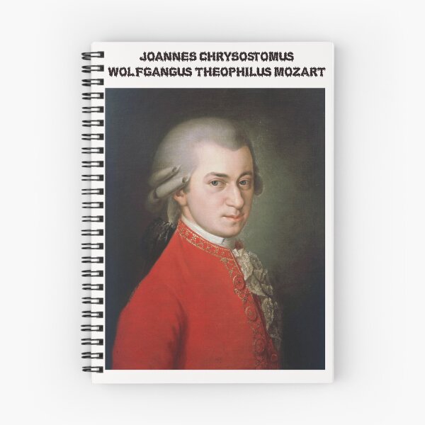 Item preview, Joannes Chrysostomus Wolfgangus Teófilo Mozart designed and sold by PSteinDesign.