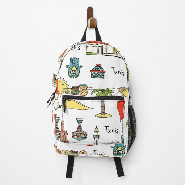 Item preview, Hand Drawn Colored Symbols Of Tunis Tunisia designed and sold by heidiza.