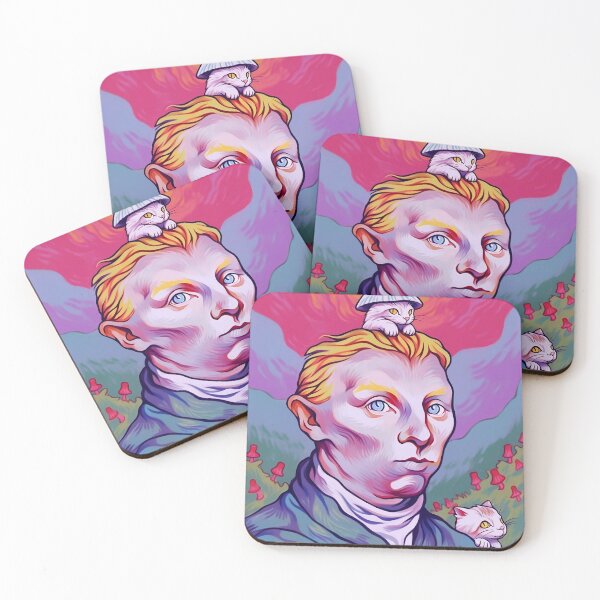 Item preview, Self-Portait With Cat Dojo designed and sold by NinjaCatDojo.