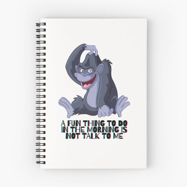 Item preview, A  fun thing to do in the morning is not talk to me designed and sold by Moliza.