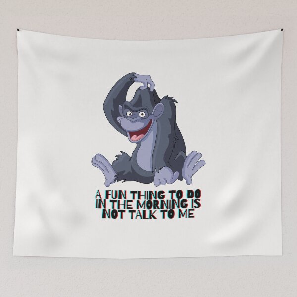 Item preview, A  fun thing to do in the morning is not talk to me designed and sold by Moliza.