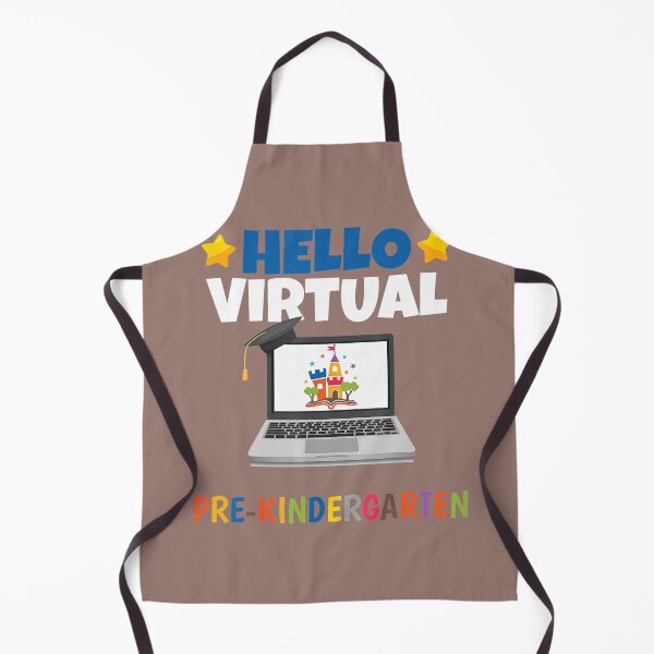 Aperçu de l'œuvre Hello Virtual Pre Kindergarten Virtual Back To School créée et vendue par itlglnbl24.