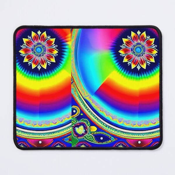 Item preview, Mandala with rainbow colors designed and sold by Earth Nature Creations.