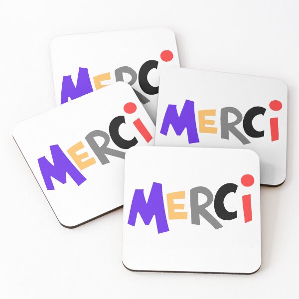 Item preview, merci thank you in french designed and sold by puyparole.