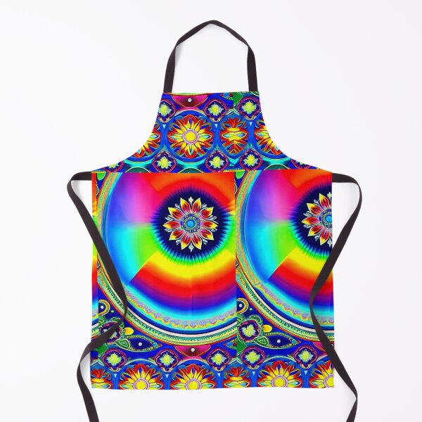 Item preview, Mandala with rainbow colors designed and sold by Earth Nature Creations.