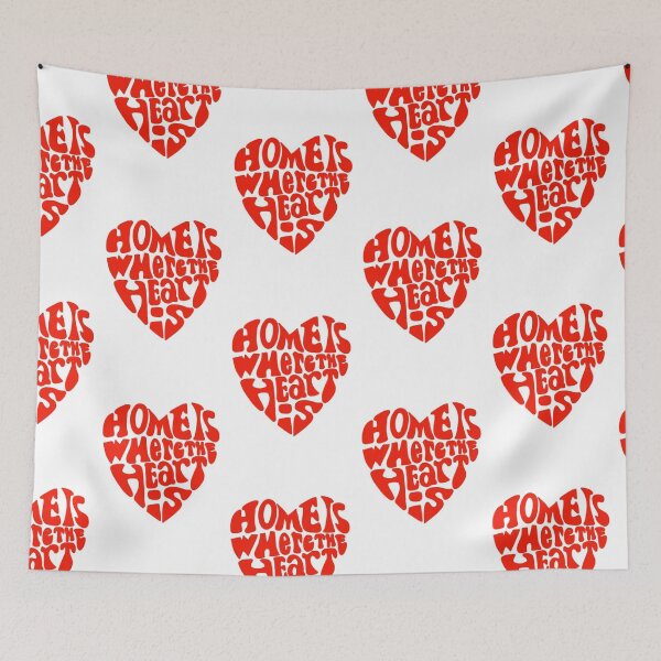 Item preview, Home is where the heart is designed and sold by Juanitodesigns.