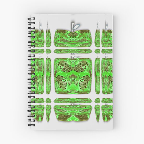 Item preview, single green apple creative design  designed and sold by mister-john.