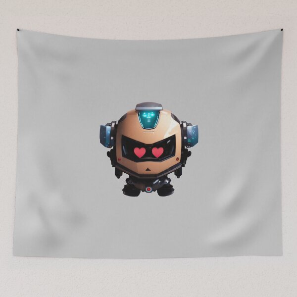 Item preview, Cute Robot 35 - Cool robot design designed and sold by SheepAttack.