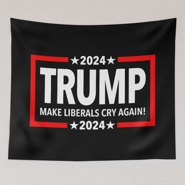 Item preview, Trump 2024 - Make Liberals Cry Again designed and sold by RedPillVille.