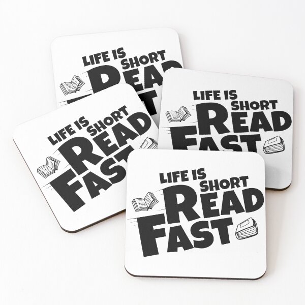 Item preview, Life is short read fast designed and sold by shmodev.