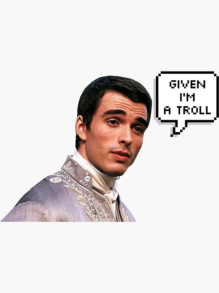 "Given I'm a troll funny King III quotes bridgerton Queen