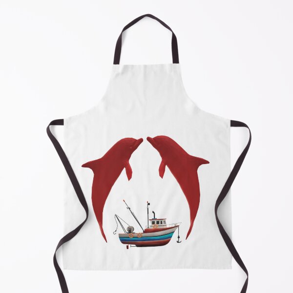 Item preview, dolphin and ship designed and sold by Amateurtrader.