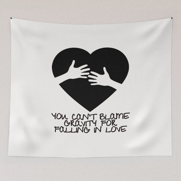Item preview, You can't blame gravity for falling in love designed and sold by Moliza.