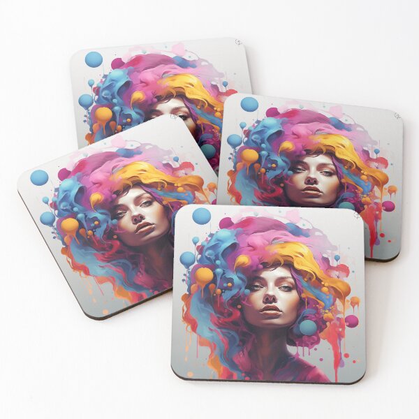 Item preview, Hypnotic Fusion: Margot Robbie's Liquid Dreams designed and sold by Cla Scara.